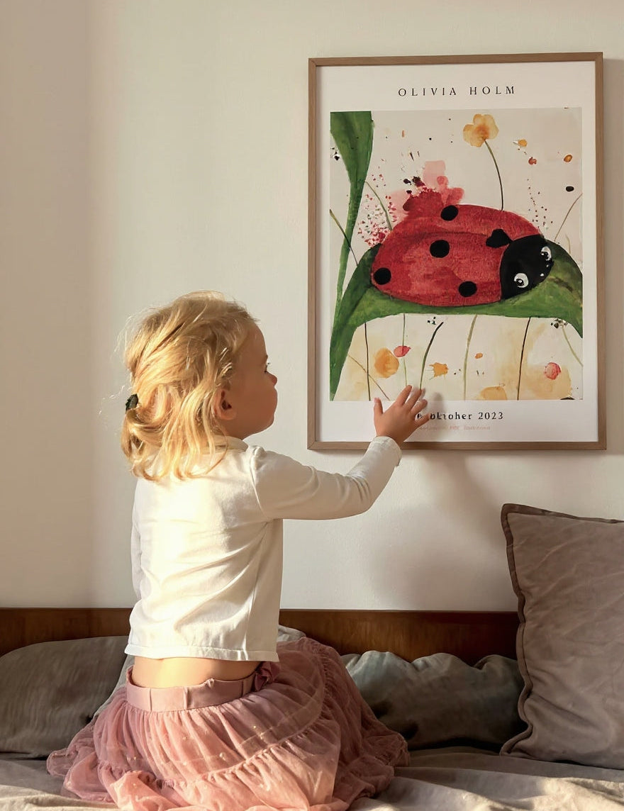 Navneplakat som dåbsgave – Derfor er det en af de mest populære gaver