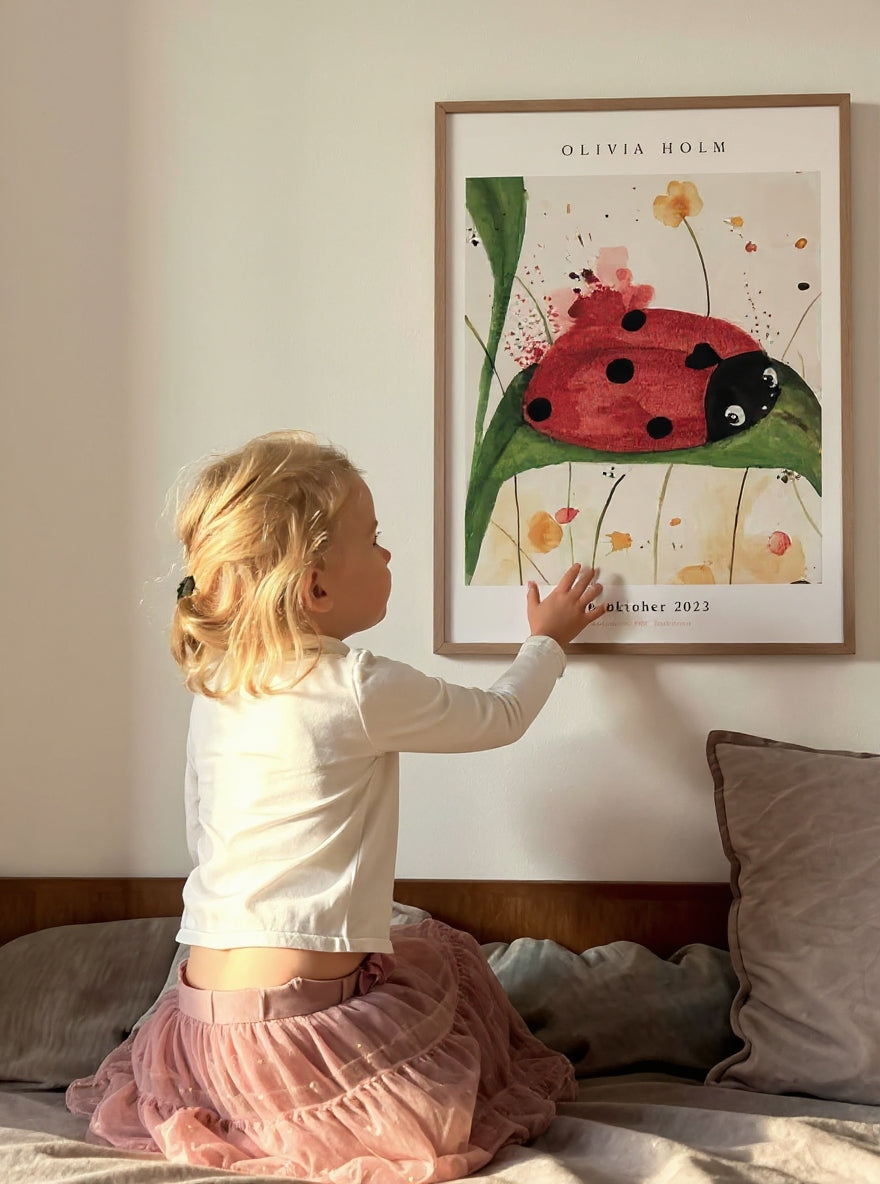 Navneplakat som dåbsgave – Derfor er det en af de mest populære gaver