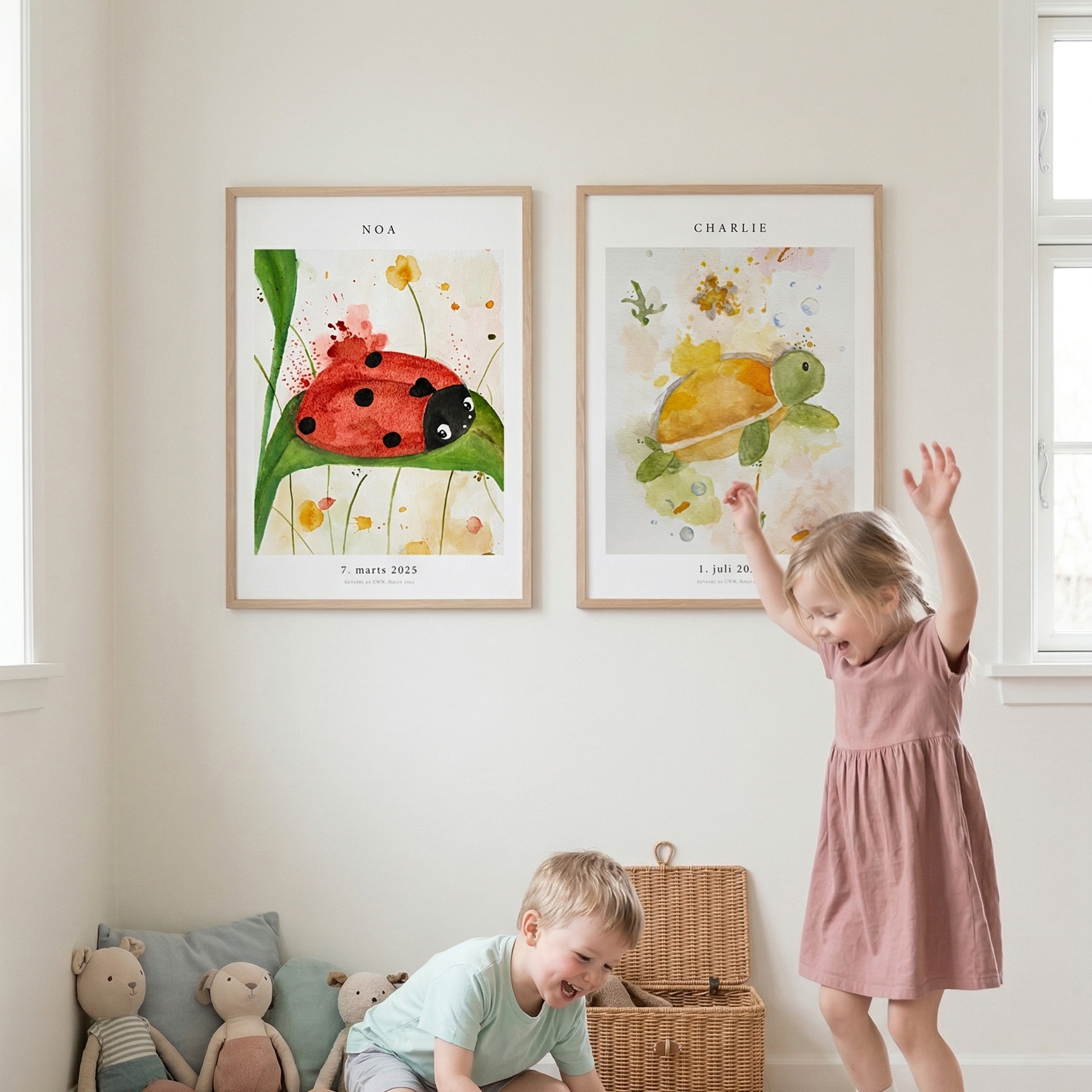 Navneplakat til baby – den perfekte personlige barselsgave