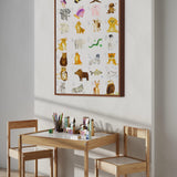 Børne ABC plakat