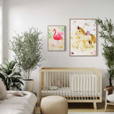 Børne Flamingo plakat