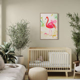Børne Flamingo plakat