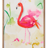 Børne Flamingo plakat